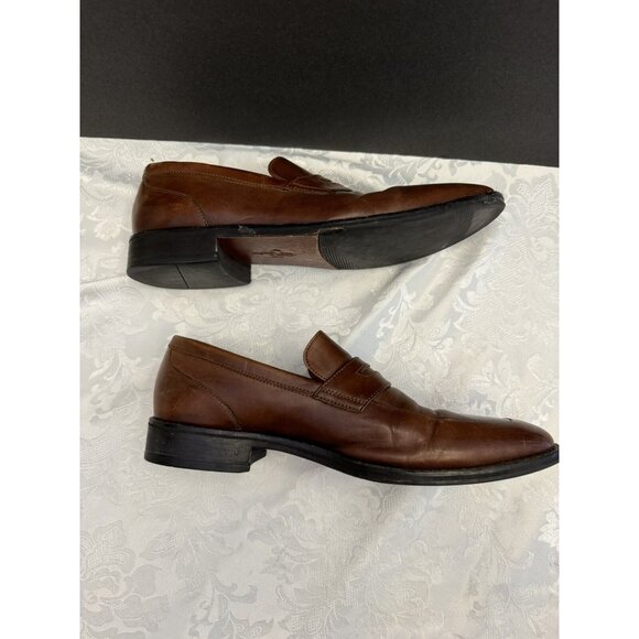 Cole Haan Men’s Size 9.5M Brown Leather Loafer‎ Dress Shoe Penny Loafer C07514 main image 5